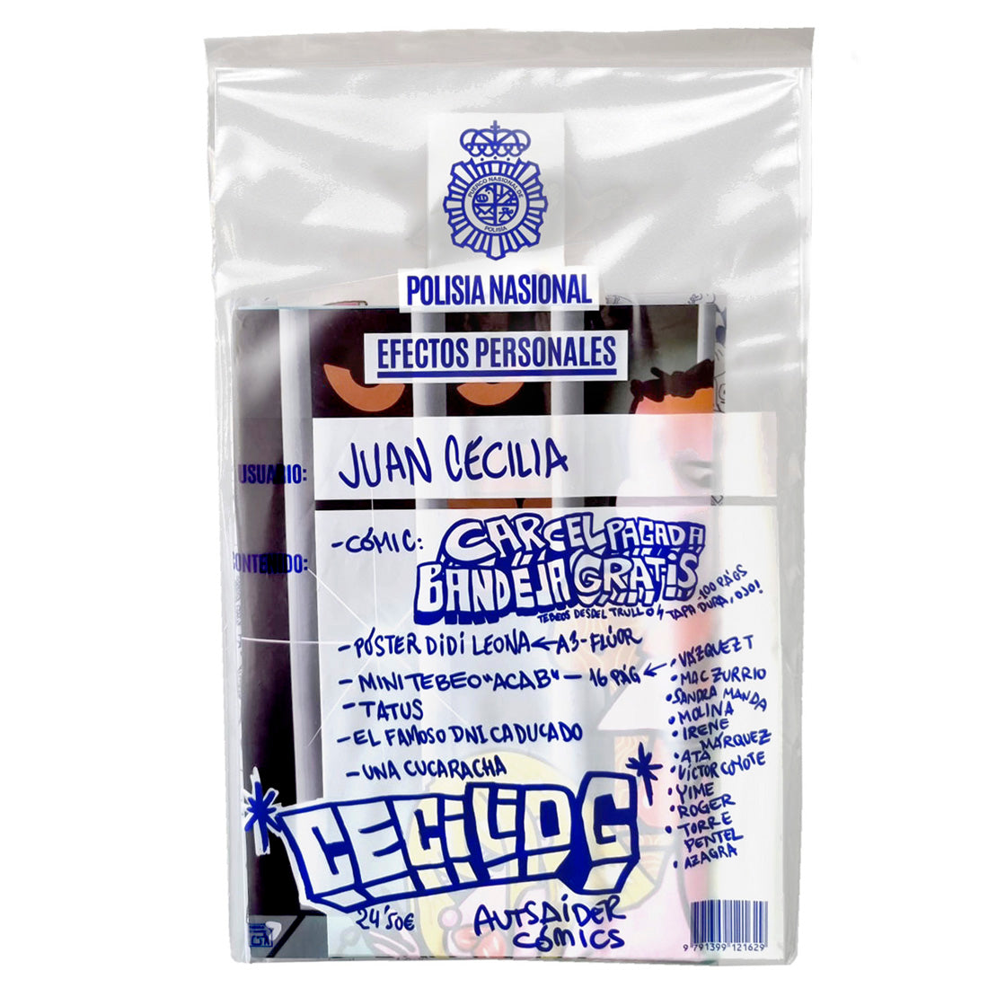 Cecilio G - Cárcel pagada, bandeja gratis