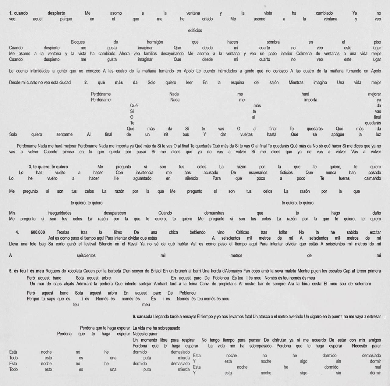 paco te quiero ✶ hay un pez naranja en el suelo del metro