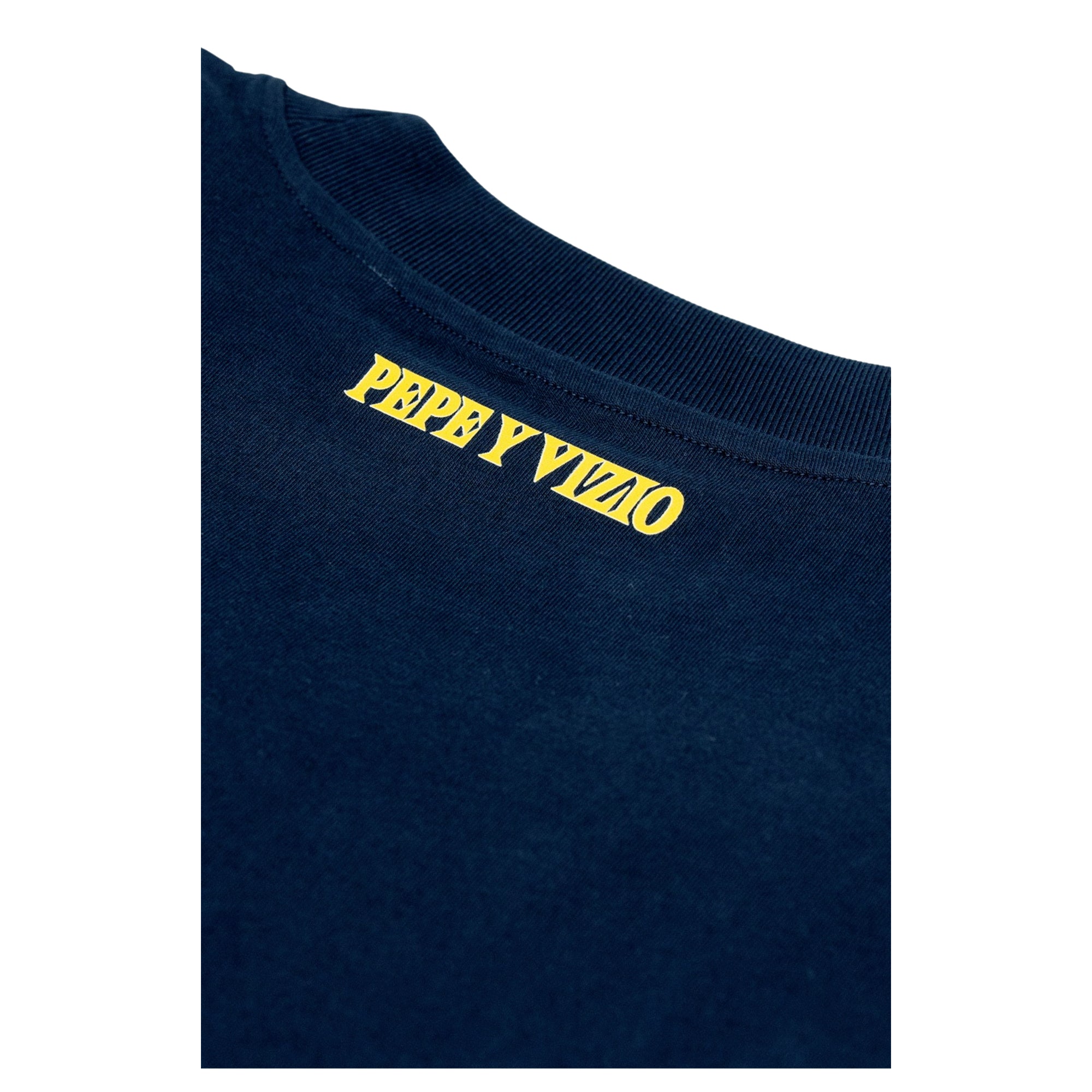 Camiseta oversize "PUCHERO" - Navy