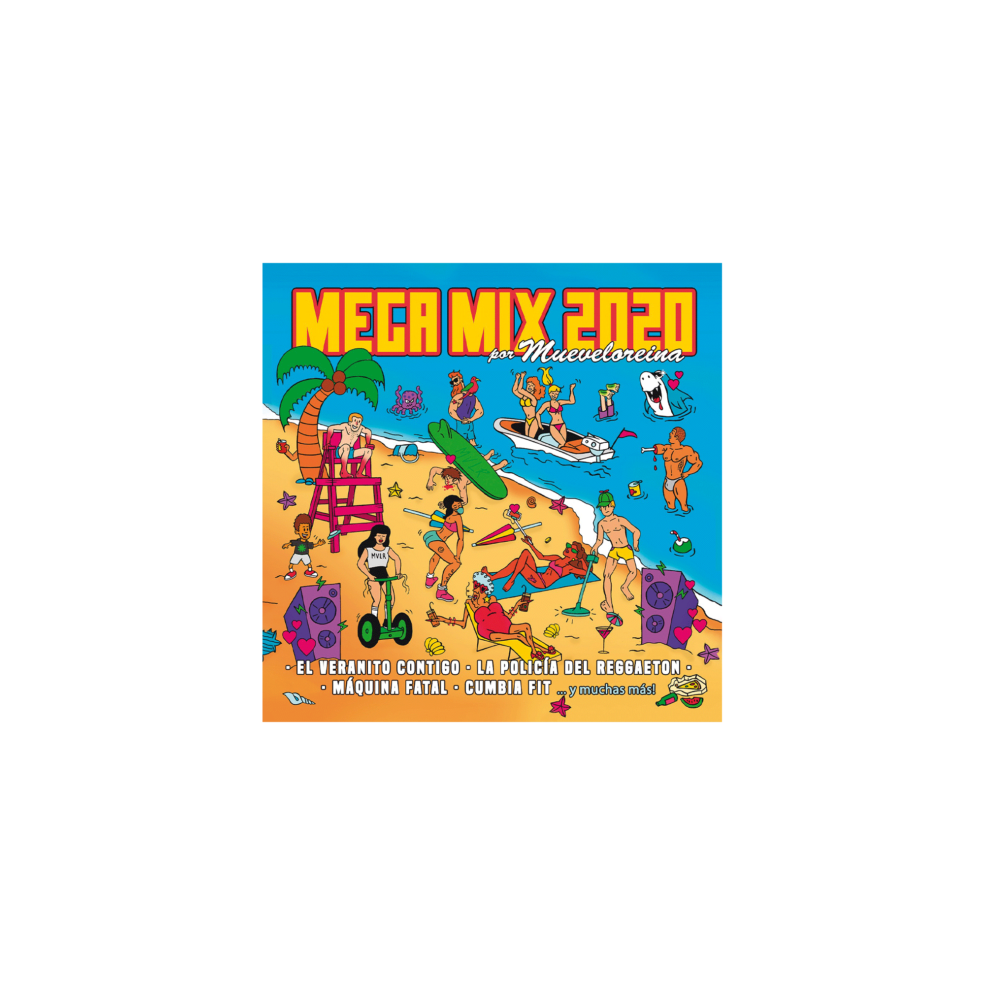 Mueveloreina ✶ CD MEGAMIX 2020