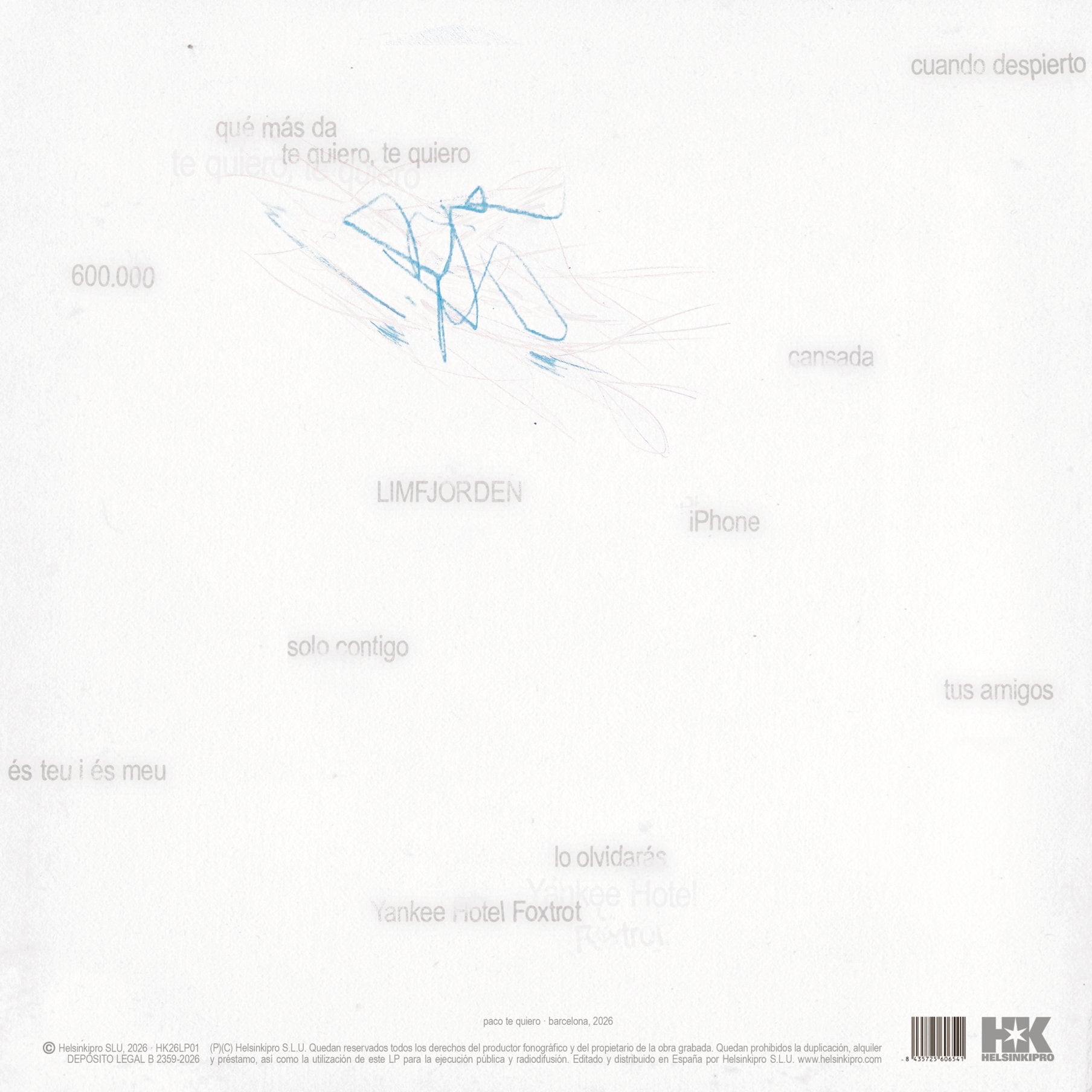 paco te quiero ✶ hay un pez naranja en el suelo del metro