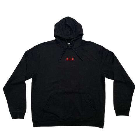 VVV [Trippin’you] ✶ Sudadera negra Nostalgiacore